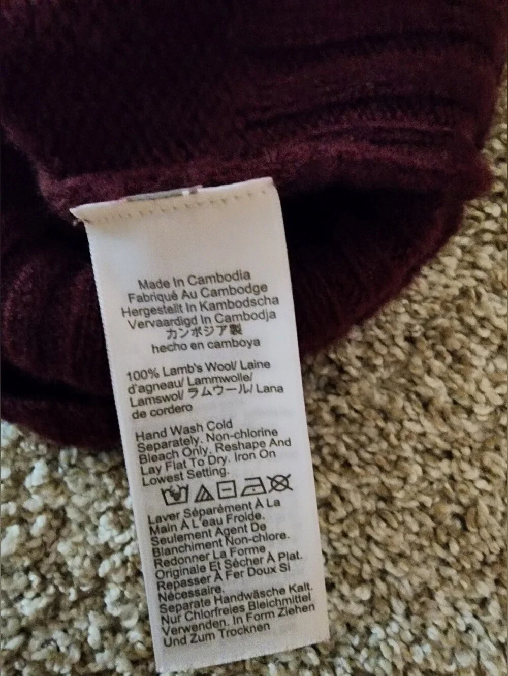 Jcrew 100% Wool Sweater